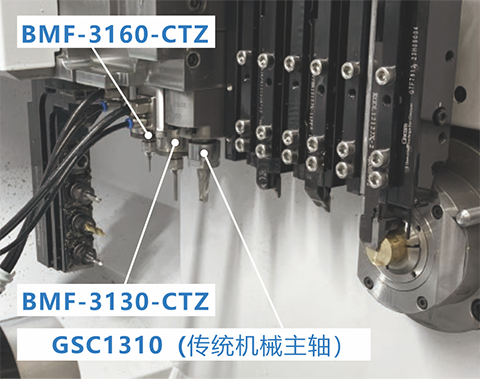 Nakanishi法兰型电主轴BMF-3160-CTZ与BMF-3130-CTZ搭载CITIZEN Cincom L20XII LFV CNC自动车床